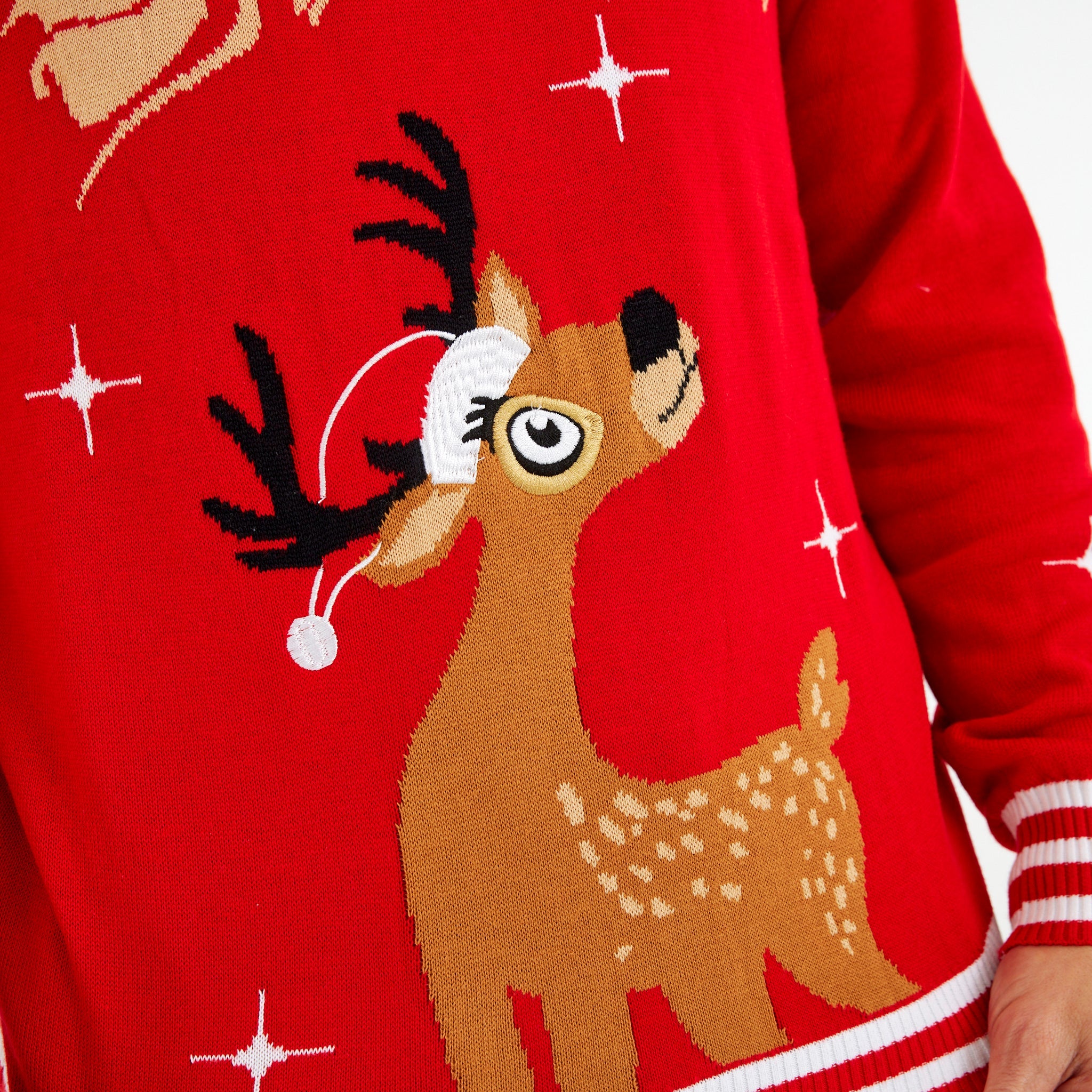 Oh Deer Sweater - Herre.